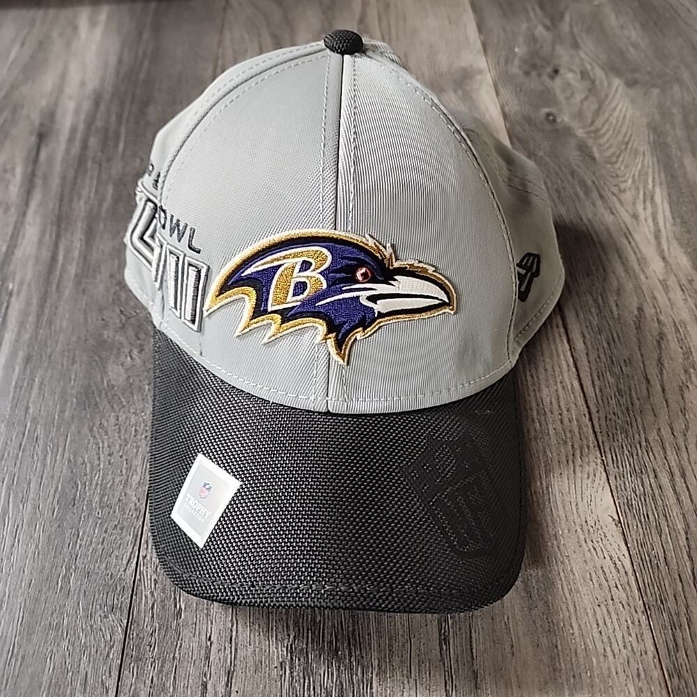 Baltimore Ravens NFL New Era Super Bowl XLVII Hat Cap Small Medium